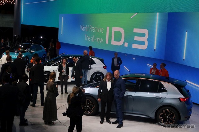 VW ID.3（フランクフルトモーターショー2019、VWプレビュー）