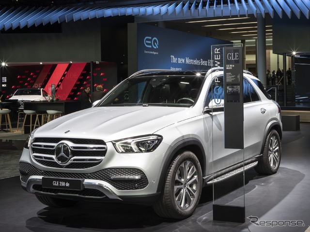メルセデス ベンツ GLE 新型のPHV「GLE 350 de 4MATIC」(フランクフルトモーターショー2019)