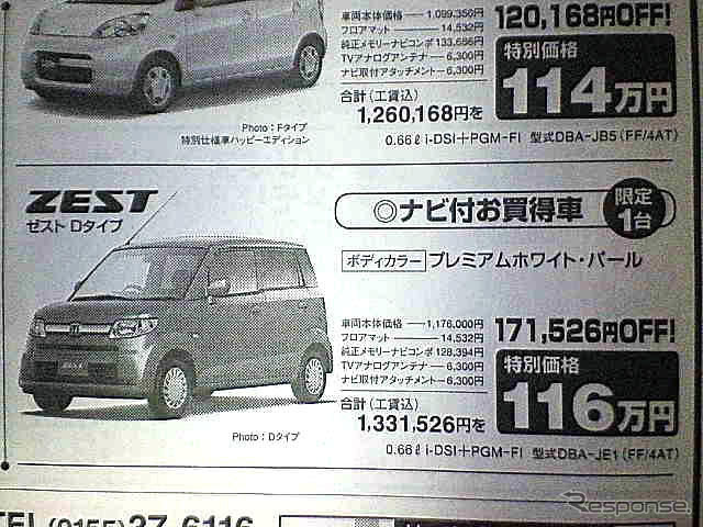 【決算 値引き情報】69万円から軽自動車を購入できる!!