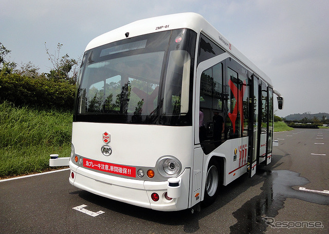 ANKAI(安凱客車)製EVバスがベースの『RoboCar Mini EV BUS』