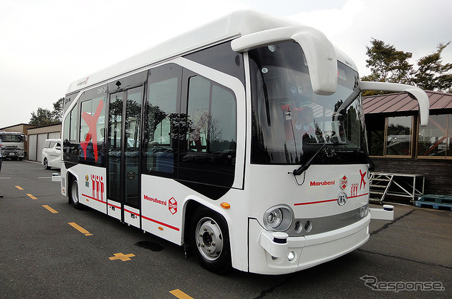ANKAI(安凱客車)製EVバスがベースの『RoboCar Mini EV BUS』