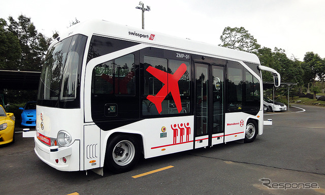 ANKAI(安凱客車)製EVバスがベースの『RoboCar Mini EV BUS』
