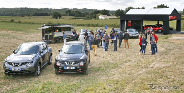 フランスで開催された日産 ジューク 新型の一般向け初公開イベント「フランクフルトモーターショー」