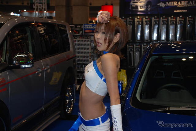 【東京オートサロン08】コンパニオン写真蔵…ハセ・プロ