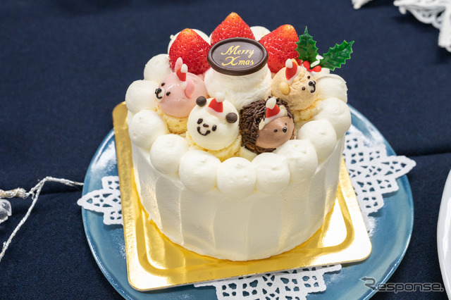 苺のショートケーキ ZOO / ショップ名:フェアリーケーキフェア / 価格:4100円(税込み)※限定100台、グランスタ限定商品
