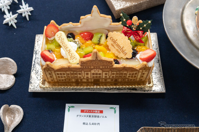 グランスタ東京駅舎ノエル / ショップ名:コロンバン / 価格:5400円(税込み)※限定70台、グランスタ限定商品