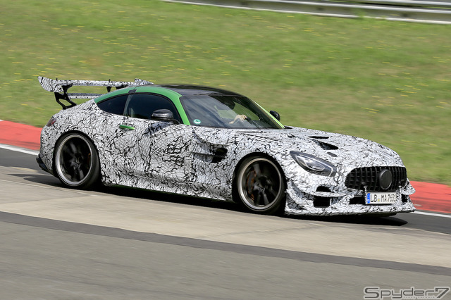 メルセデス AMG GT R ブラックシリーズ スクープ写真