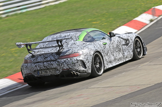 メルセデス AMG GT R ブラックシリーズ スクープ写真