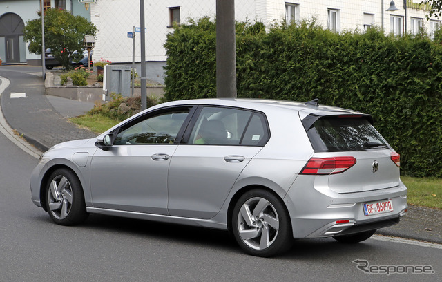 VW ゴルフ GTE 新型（スクープ写真）