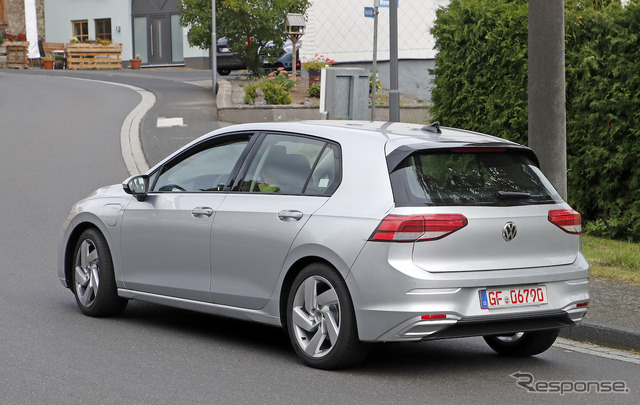 VW ゴルフ GTE 新型（スクープ写真）