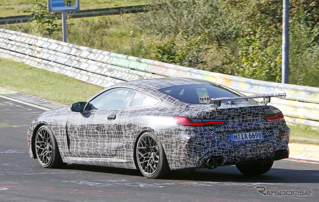 BMW M8クーペ CS テスト車両(スクープ写真)