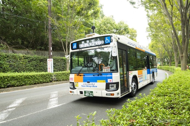 相鉄バス:自動運転実証実験
