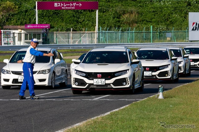 鈴鹿サーキットの南コースではスポーツ走行