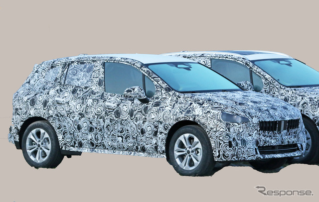 BMW 2シリーズアクティブツアラー 次期型プロトタイプ(スクープ写真)