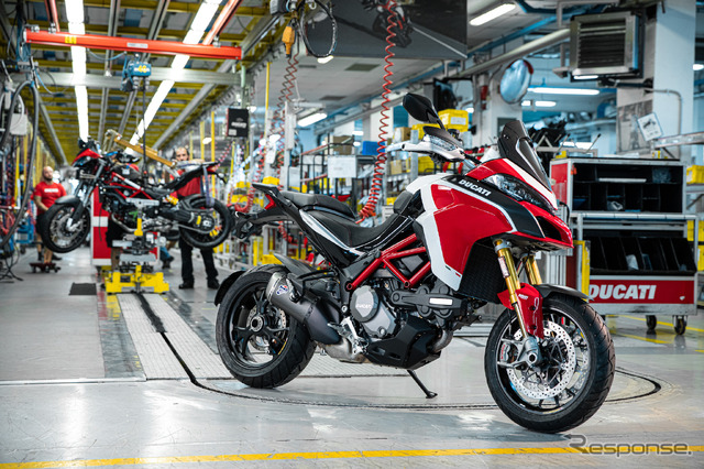 10万台目のドゥカティ・ムルティストラーダ:1260パイクスピーク
