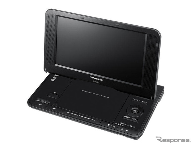 松下、ポータブルDVDプレーヤー発売…エリア別チャンネルリスト機能