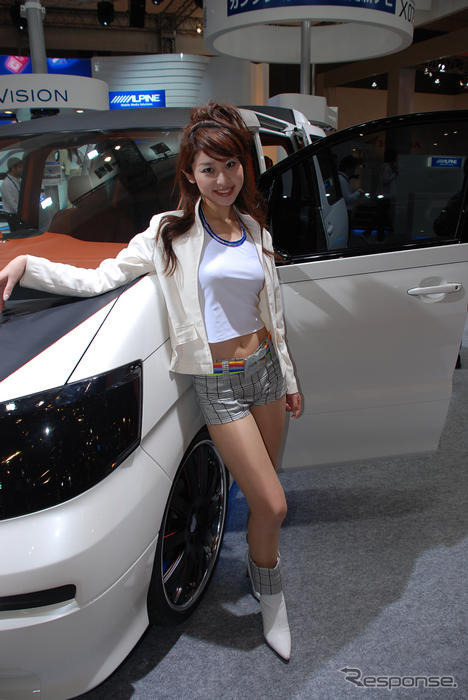 【東京オートサロン08】コンパニオン写真蔵…アルパイン その3