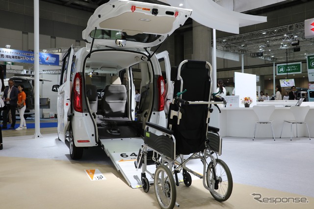 ホンダN-BOXスロープ仕様(福祉機器展2019)