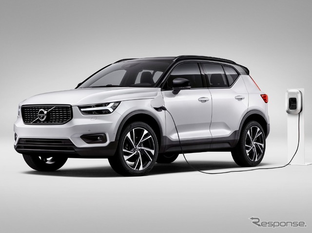 ボルボ XC40 のPHV（参考画像）