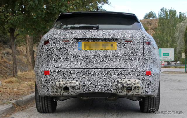 ジャガー F-PACE 改良新型プロトタイプ スクープ写真