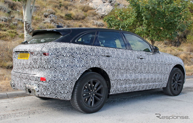 ジャガー F-PACE 改良新型プロトタイプ スクープ写真