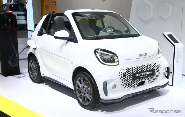スマート EQ フォーツー 改良新型(フランクフルトモーターショー2019)