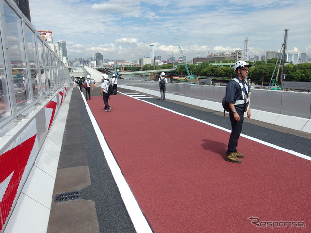 大井JCTの湾岸線東行き→羽田線上り連絡路