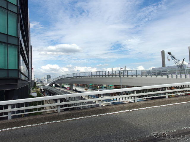 大井JCTの湾岸線東行き→羽田線上り連絡路