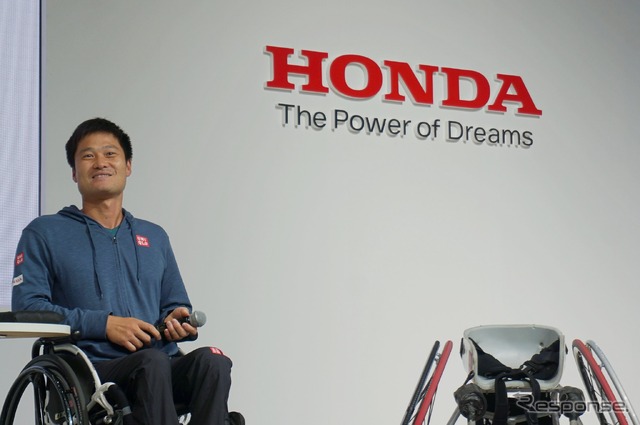 H.C.R. 2019 ホンダブース 国枝慎吾選手・まるも亜希子氏トークショー