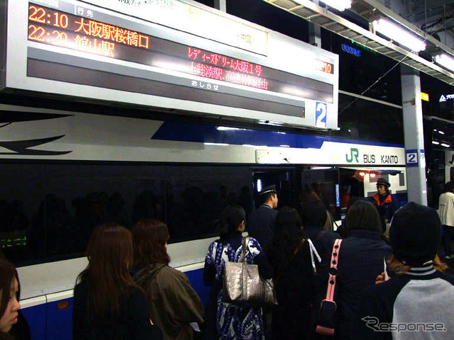 東京発大阪行---最後の寝台急行 銀河 と盛況の夜行バス