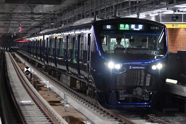 相模鉄道12000系 プラレール 相鉄線 塩辛い