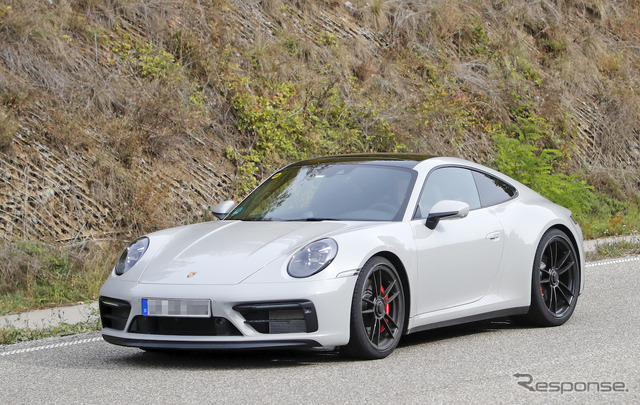 ポルシェ 911 GTS 開発車両(スクープ写真)