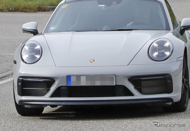 ポルシェ 911 GTS 開発車両(スクープ写真)