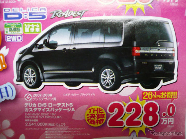 【決算 値引き情報】ミニバンを購入する!! 最大50.3万円引き