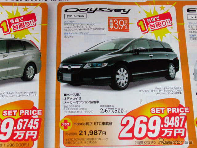 【決算 値引き情報】ミニバンを購入する!! 最大50.3万円引き