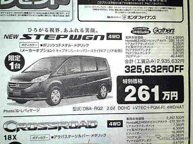 【決算 値引き情報】ミニバンを購入する!! 最大50.3万円引き