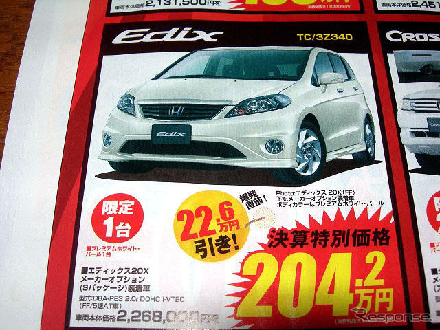 【決算 値引き情報】ミニバンを購入する!! 最大50.3万円引き