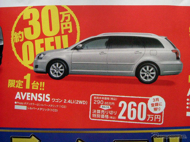 【決算 値引き情報】SUV、RVを購入する!! 最大53.7万円引き