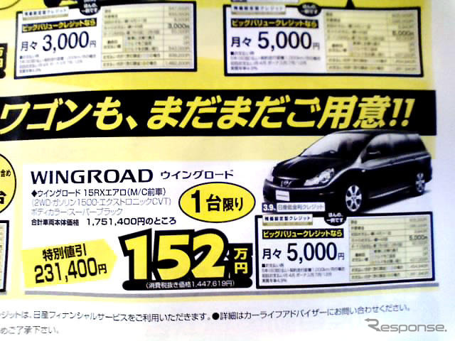 【決算 値引き情報】SUV、RVを購入する!! 最大53.7万円引き