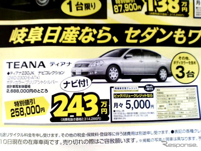 【決算 値引き情報】セダン、スポーツを購入する!! 最大47万円引き