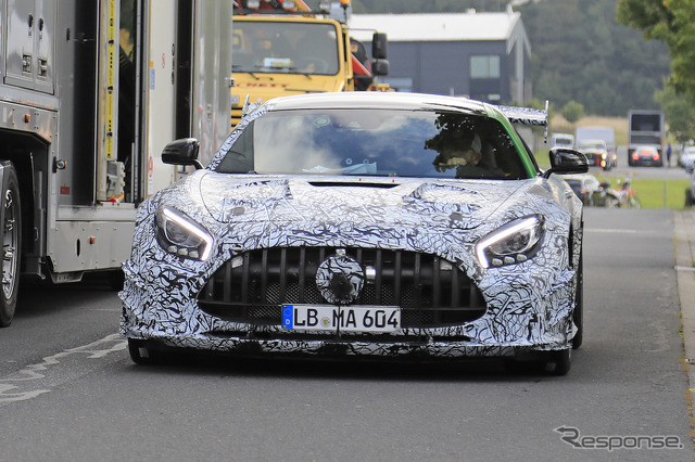 メルセデスベンツ AMG GT R ブラックシリーズ（スクープ写真）