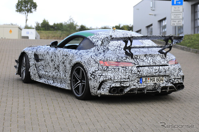 メルセデスベンツ AMG GT R ブラックシリーズ(スクープ写真)