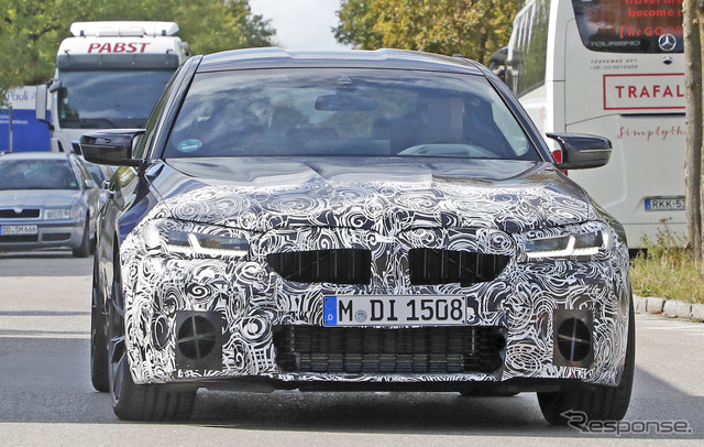 BMW M5セダン 次期型 プロトタイプ(スクープ写真)