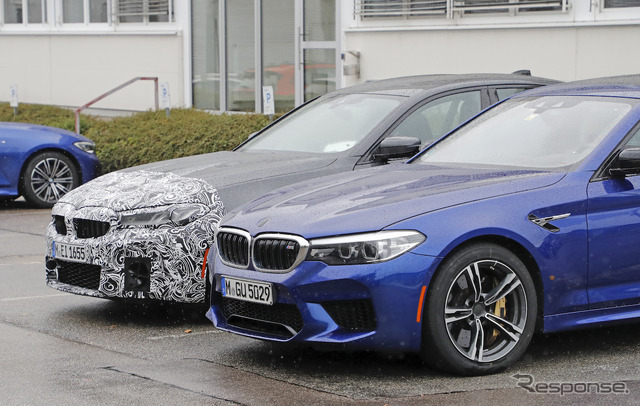 BMW M5セダン 次期型 プロトタイプ(スクープ写真)