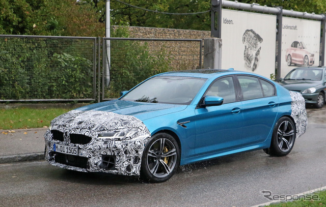 BMW M5セダン 次期型 プロトタイプ（スクープ写真）