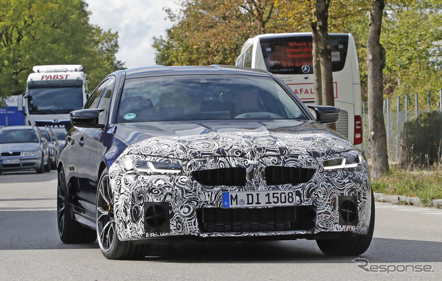 BMW M5セダン 次期型 プロトタイプ(スクープ写真)