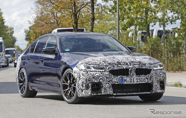 BMW M5セダン 次期型 プロトタイプ(スクープ写真)