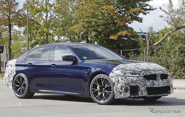 BMW M5セダン 次期型 プロトタイプ(スクープ写真)
