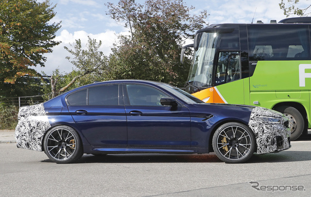 BMW M5セダン 次期型 プロトタイプ(スクープ写真)