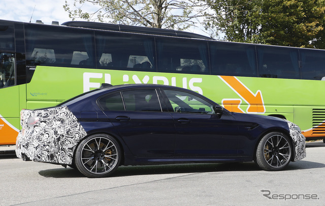 BMW M5セダン 次期型 プロトタイプ(スクープ写真)